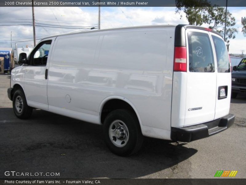 Summit White / Medium Pewter 2008 Chevrolet Express 2500 Commercial Van