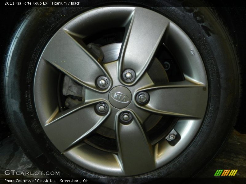 Titanium / Black 2011 Kia Forte Koup EX