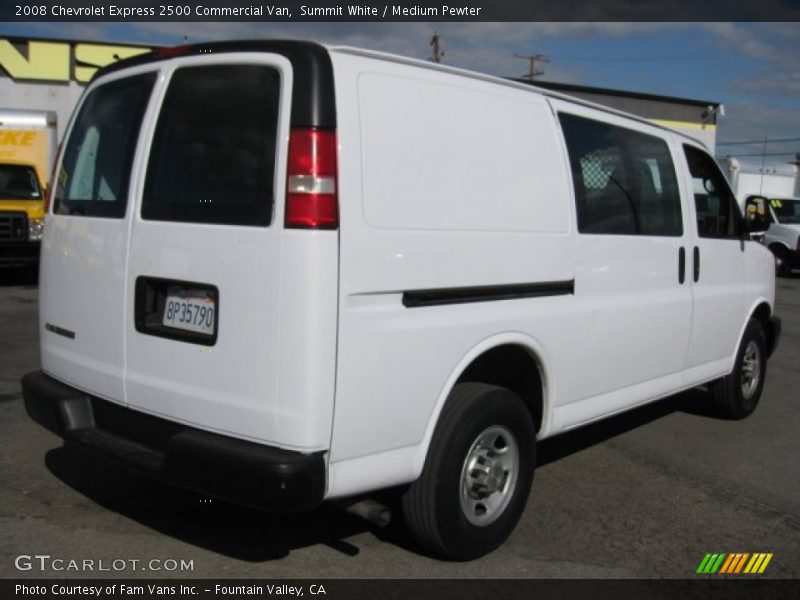 Summit White / Medium Pewter 2008 Chevrolet Express 2500 Commercial Van