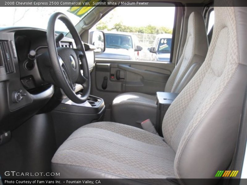 Summit White / Medium Pewter 2008 Chevrolet Express 2500 Commercial Van