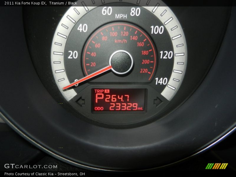 Titanium / Black 2011 Kia Forte Koup EX