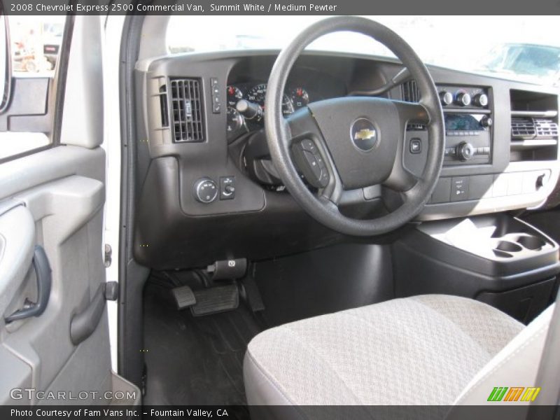 Summit White / Medium Pewter 2008 Chevrolet Express 2500 Commercial Van
