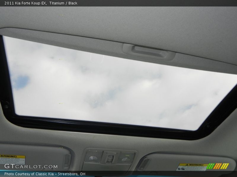 Titanium / Black 2011 Kia Forte Koup EX