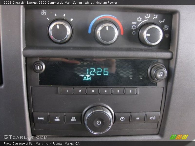 Summit White / Medium Pewter 2008 Chevrolet Express 2500 Commercial Van