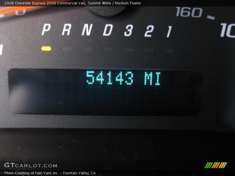 Summit White / Medium Pewter 2008 Chevrolet Express 2500 Commercial Van