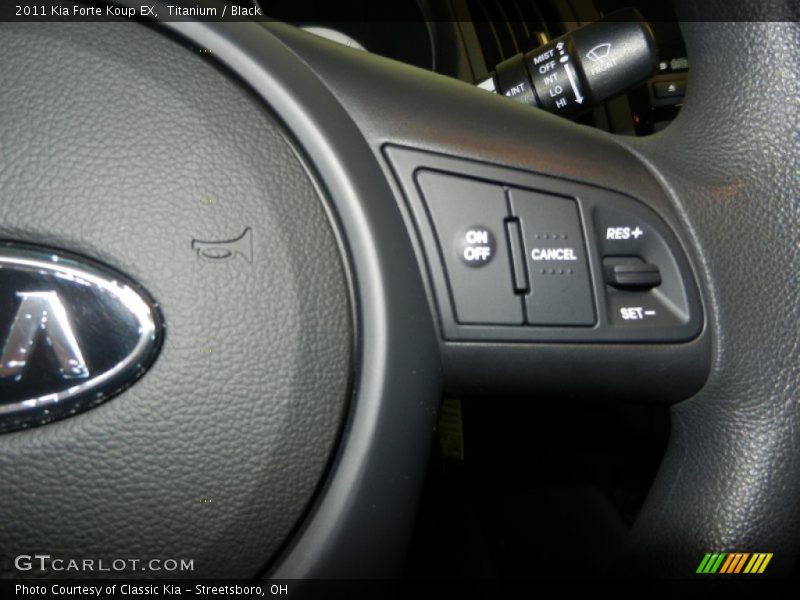 Titanium / Black 2011 Kia Forte Koup EX