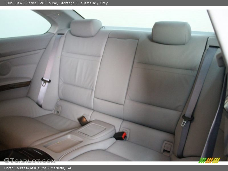 Rear Seat of 2009 3 Series 328i Coupe