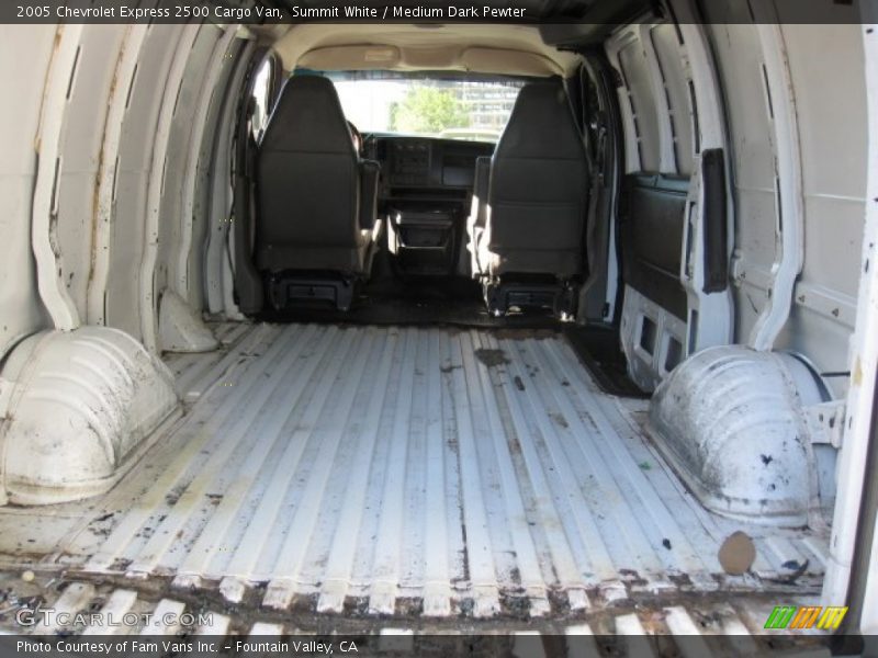 Summit White / Medium Dark Pewter 2005 Chevrolet Express 2500 Cargo Van