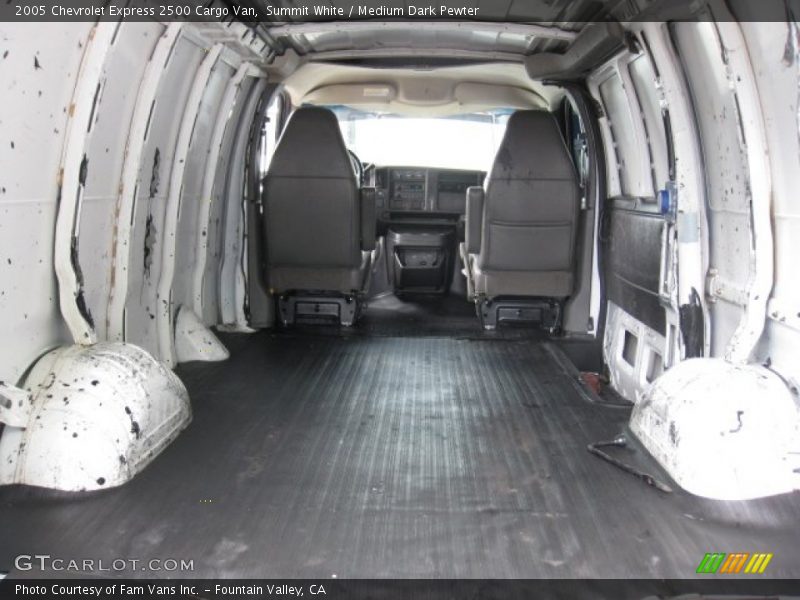 Summit White / Medium Dark Pewter 2005 Chevrolet Express 2500 Cargo Van