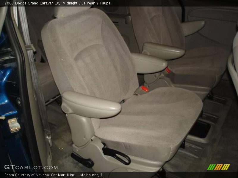 Midnight Blue Pearl / Taupe 2003 Dodge Grand Caravan EX