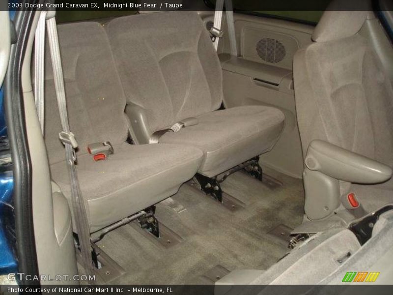 Midnight Blue Pearl / Taupe 2003 Dodge Grand Caravan EX