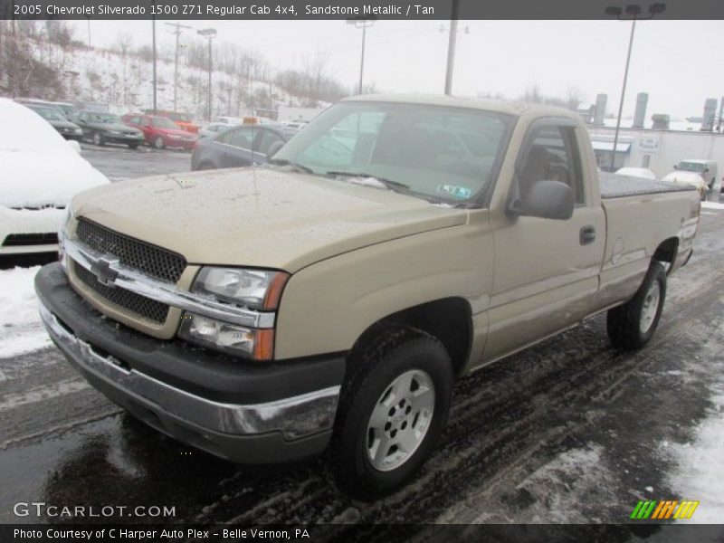 Sandstone Metallic / Tan 2005 Chevrolet Silverado 1500 Z71 Regular Cab 4x4