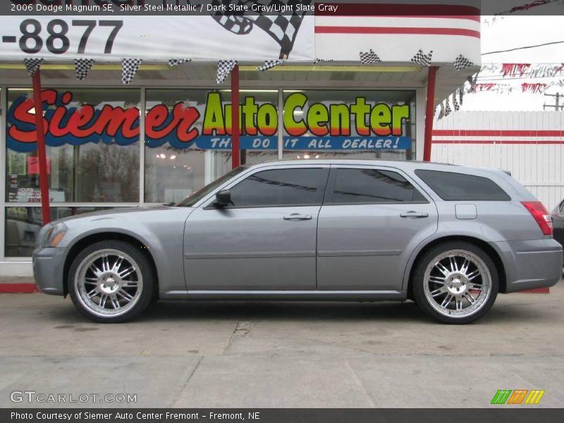 Silver Steel Metallic / Dark Slate Gray/Light Slate Gray 2006 Dodge Magnum SE