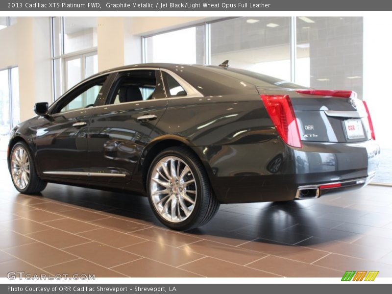 Graphite Metallic / Jet Black/Light Wheat Opus Full Leather 2013 Cadillac XTS Platinum FWD