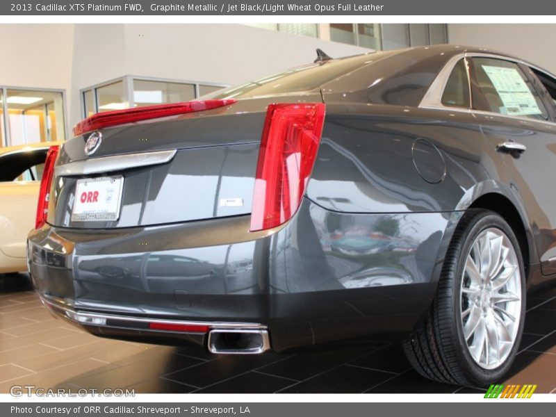 Graphite Metallic / Jet Black/Light Wheat Opus Full Leather 2013 Cadillac XTS Platinum FWD