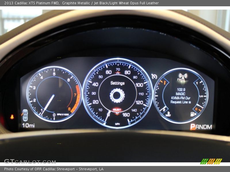  2013 XTS Platinum FWD Platinum FWD Gauges