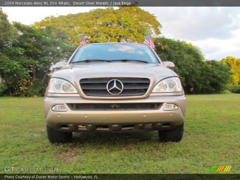 Desert Silver Metallic / Java Beige 2004 Mercedes-Benz ML 350 4Matic