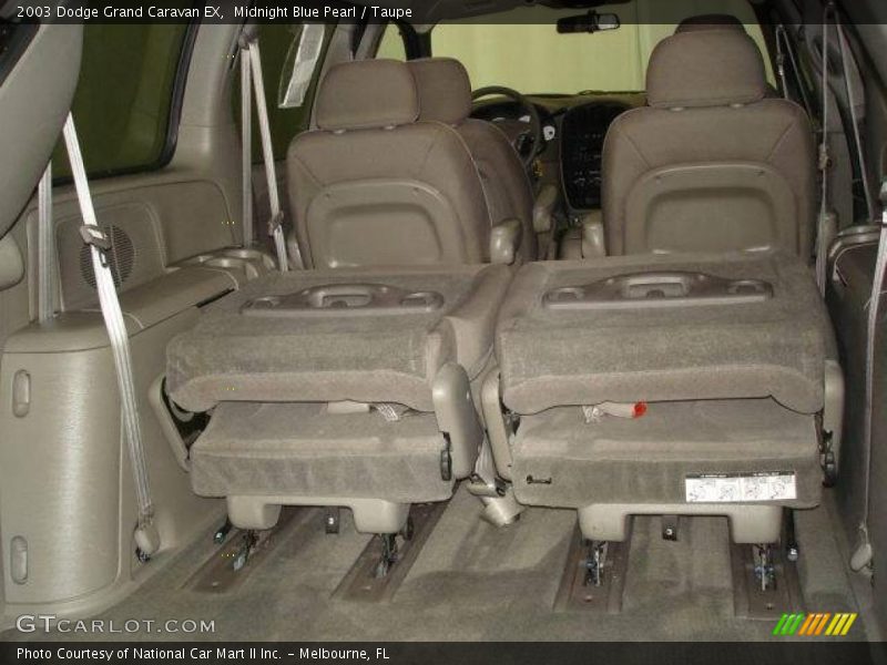 Midnight Blue Pearl / Taupe 2003 Dodge Grand Caravan EX