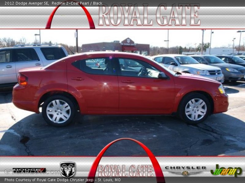 Redline 2-Coat Pearl / Black 2012 Dodge Avenger SE
