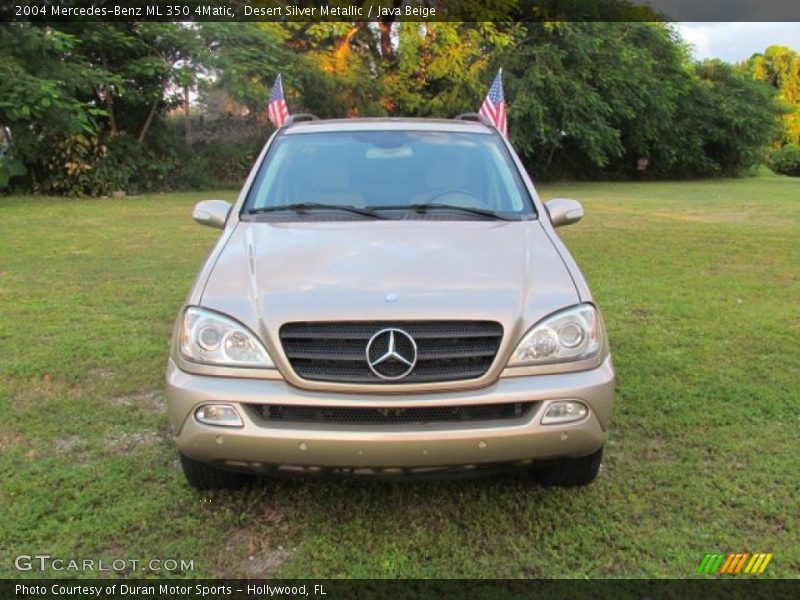 Desert Silver Metallic / Java Beige 2004 Mercedes-Benz ML 350 4Matic