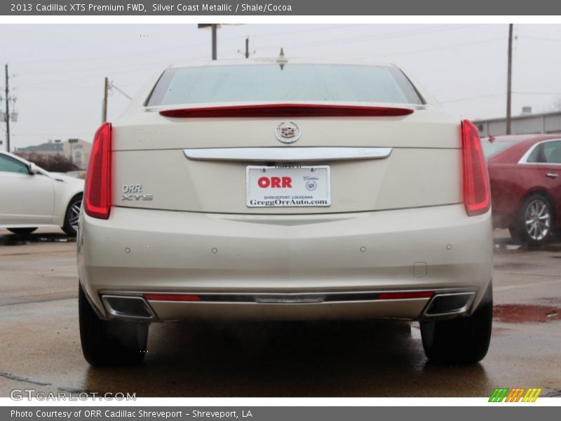 Silver Coast Metallic / Shale/Cocoa 2013 Cadillac XTS Premium FWD