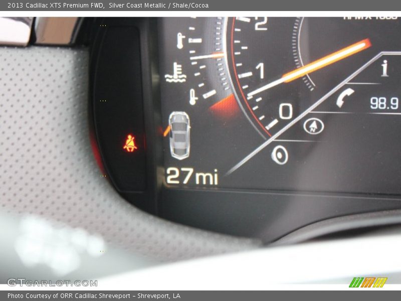 Silver Coast Metallic / Shale/Cocoa 2013 Cadillac XTS Premium FWD