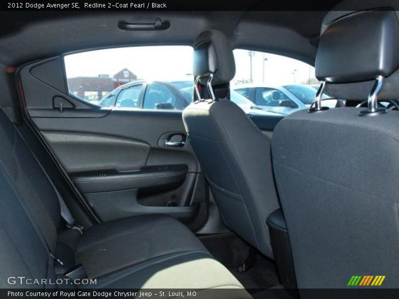 Redline 2-Coat Pearl / Black 2012 Dodge Avenger SE