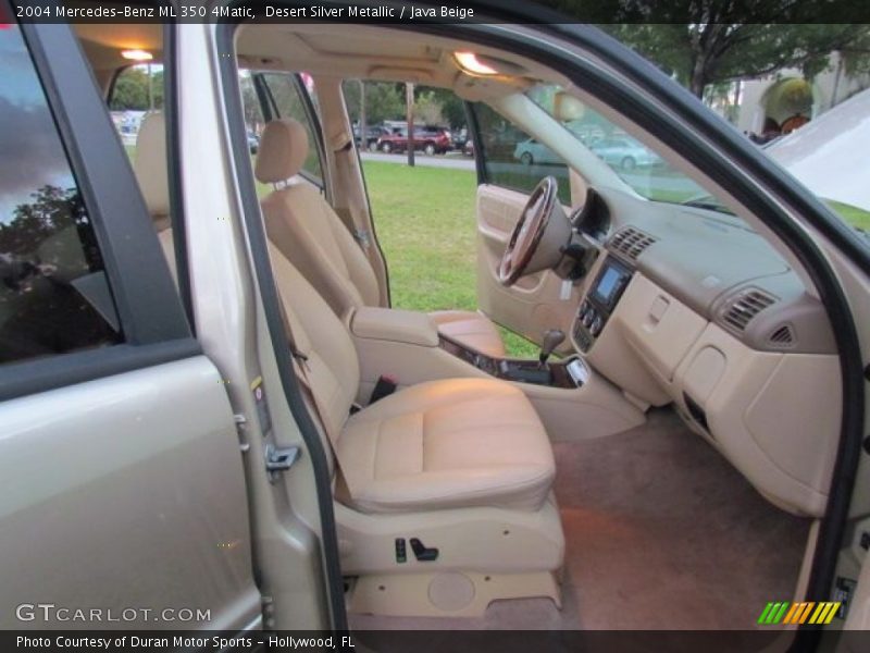 Desert Silver Metallic / Java Beige 2004 Mercedes-Benz ML 350 4Matic