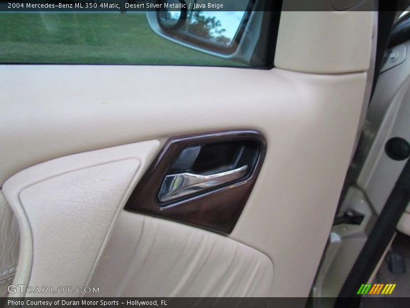 Controls of 2004 ML 350 4Matic