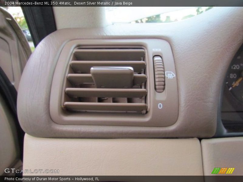 Desert Silver Metallic / Java Beige 2004 Mercedes-Benz ML 350 4Matic