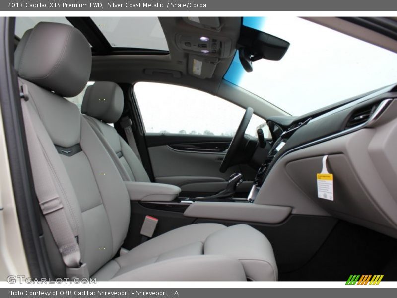 Silver Coast Metallic / Shale/Cocoa 2013 Cadillac XTS Premium FWD