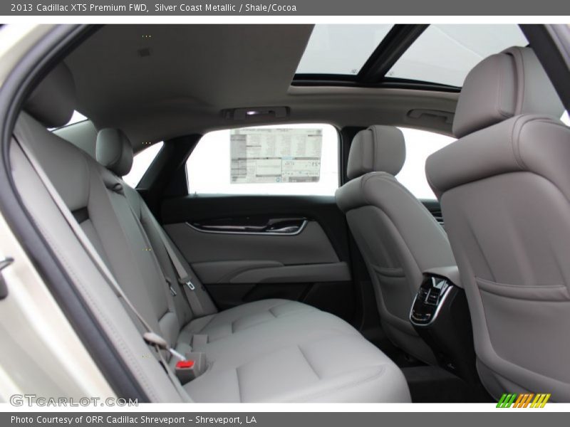 Silver Coast Metallic / Shale/Cocoa 2013 Cadillac XTS Premium FWD