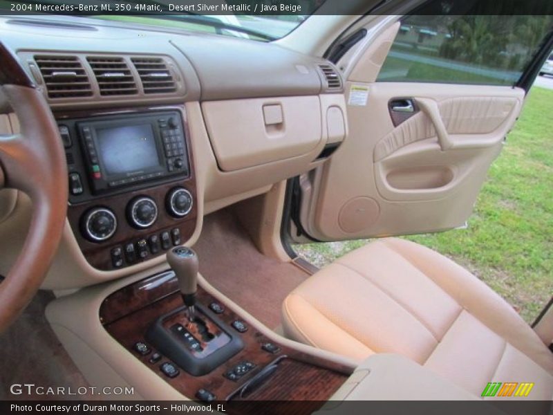 Desert Silver Metallic / Java Beige 2004 Mercedes-Benz ML 350 4Matic