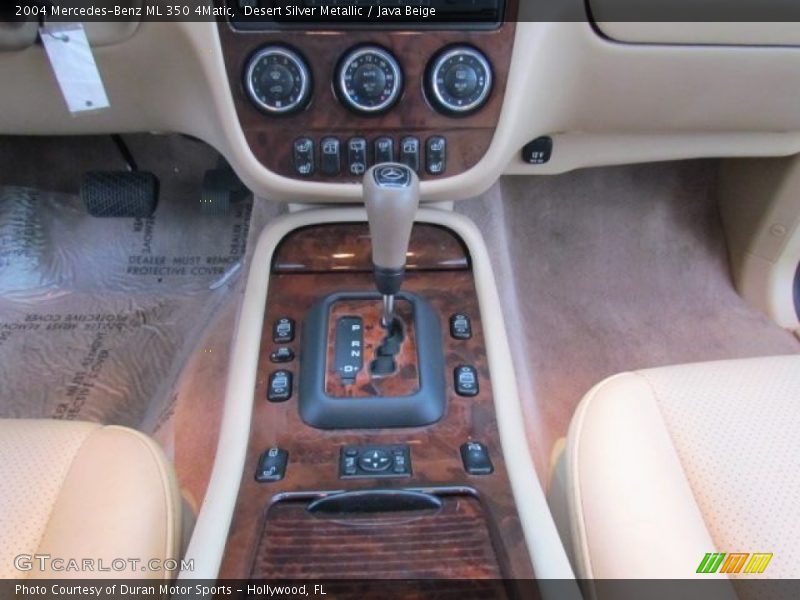 Desert Silver Metallic / Java Beige 2004 Mercedes-Benz ML 350 4Matic