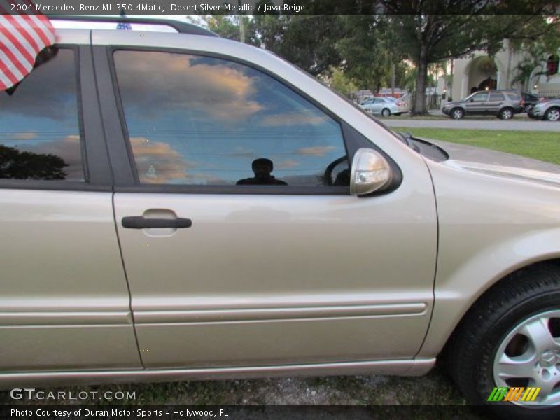 Desert Silver Metallic / Java Beige 2004 Mercedes-Benz ML 350 4Matic