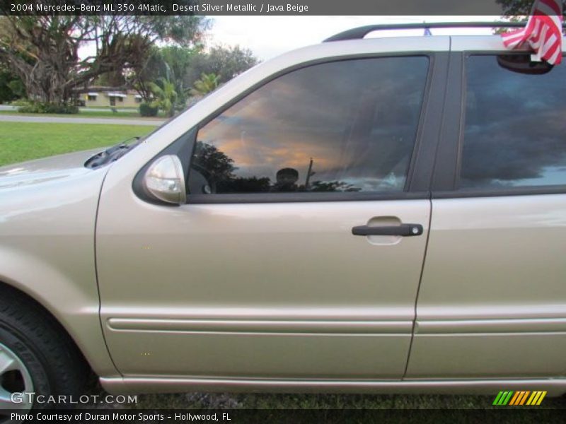 Desert Silver Metallic / Java Beige 2004 Mercedes-Benz ML 350 4Matic