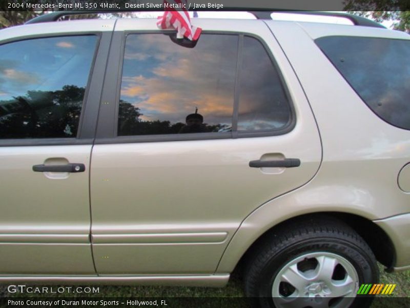 Desert Silver Metallic / Java Beige 2004 Mercedes-Benz ML 350 4Matic