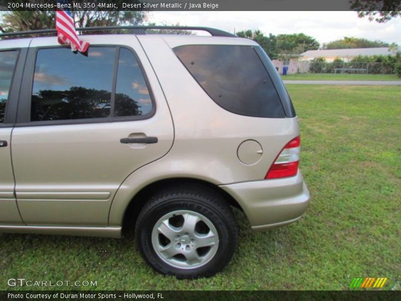 Desert Silver Metallic / Java Beige 2004 Mercedes-Benz ML 350 4Matic