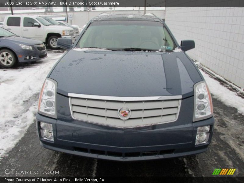 Blue Diamond / Cocoa/Cashmere 2009 Cadillac SRX 4 V6 AWD