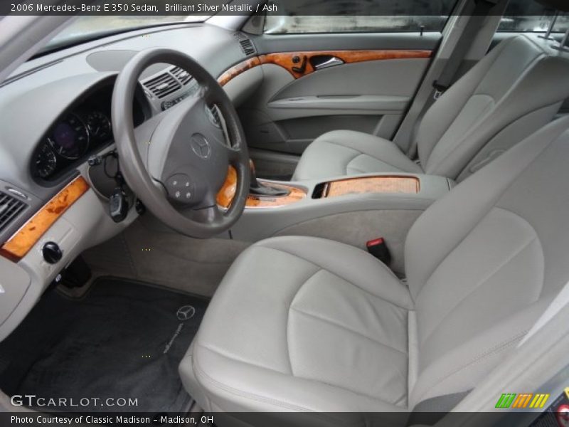 Brilliant Silver Metallic / Ash 2006 Mercedes-Benz E 350 Sedan