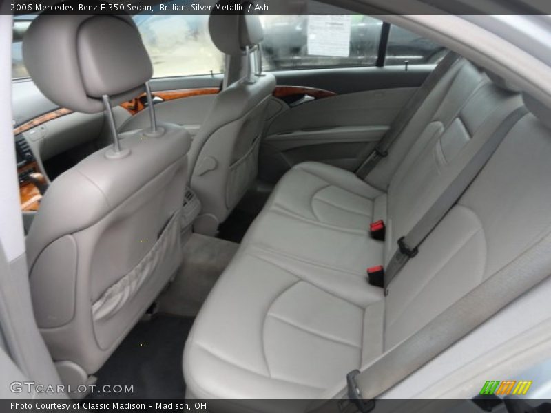 Brilliant Silver Metallic / Ash 2006 Mercedes-Benz E 350 Sedan