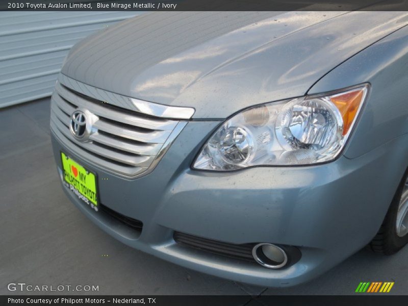 Blue Mirage Metallic / Ivory 2010 Toyota Avalon Limited