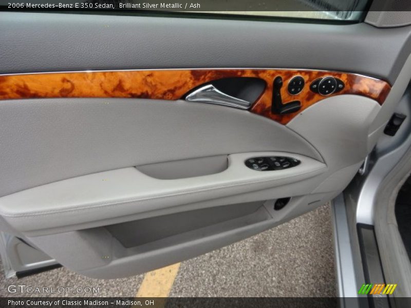 Brilliant Silver Metallic / Ash 2006 Mercedes-Benz E 350 Sedan