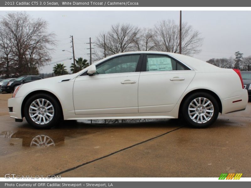  2013 CTS 3.0 Sedan White Diamond Tricoat
