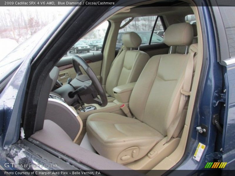 Front Seat of 2009 SRX 4 V6 AWD