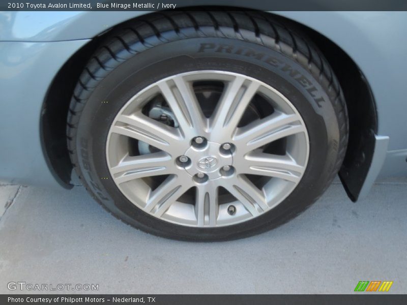 Blue Mirage Metallic / Ivory 2010 Toyota Avalon Limited