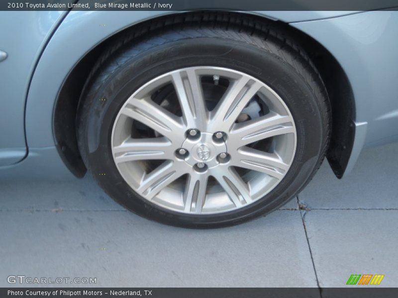 Blue Mirage Metallic / Ivory 2010 Toyota Avalon Limited