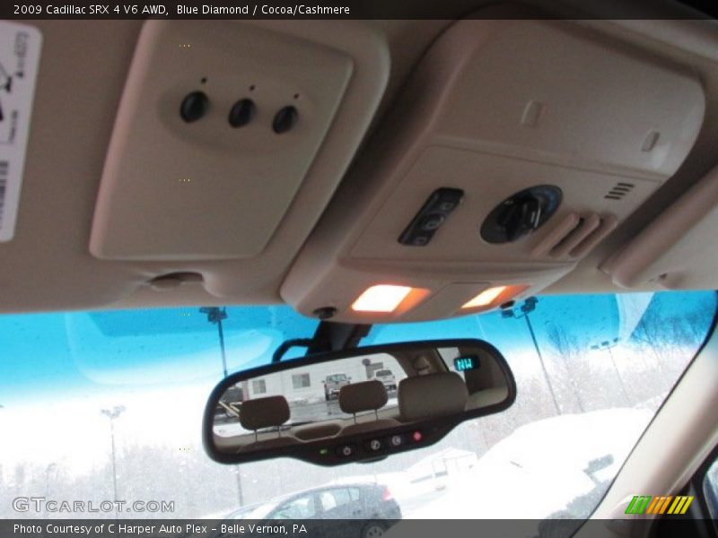 Blue Diamond / Cocoa/Cashmere 2009 Cadillac SRX 4 V6 AWD