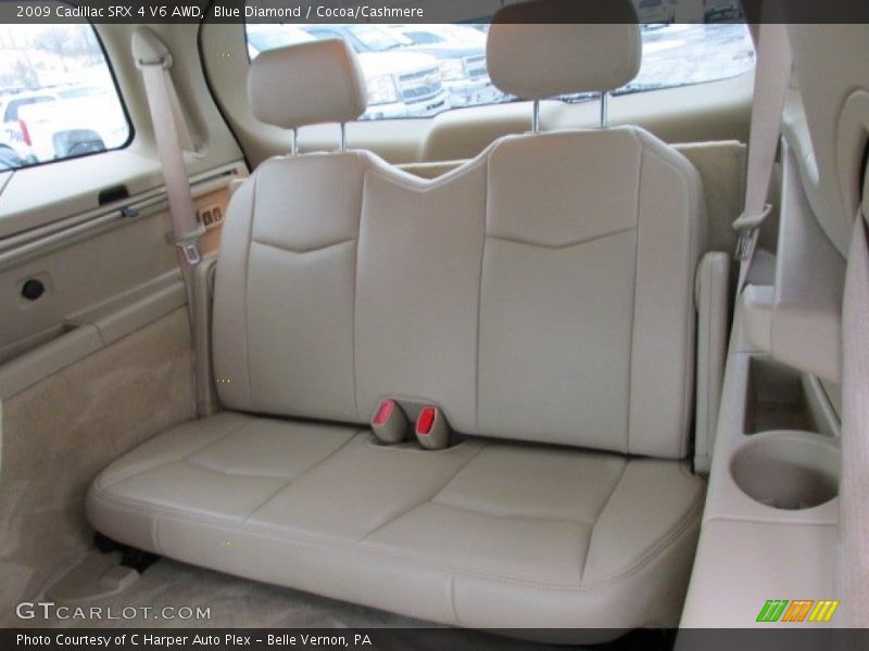 Rear Seat of 2009 SRX 4 V6 AWD