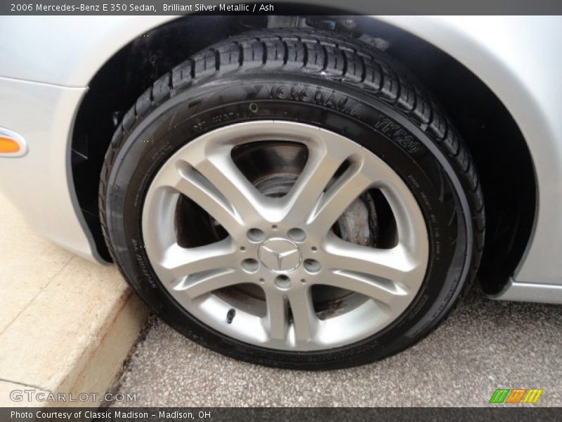 Brilliant Silver Metallic / Ash 2006 Mercedes-Benz E 350 Sedan